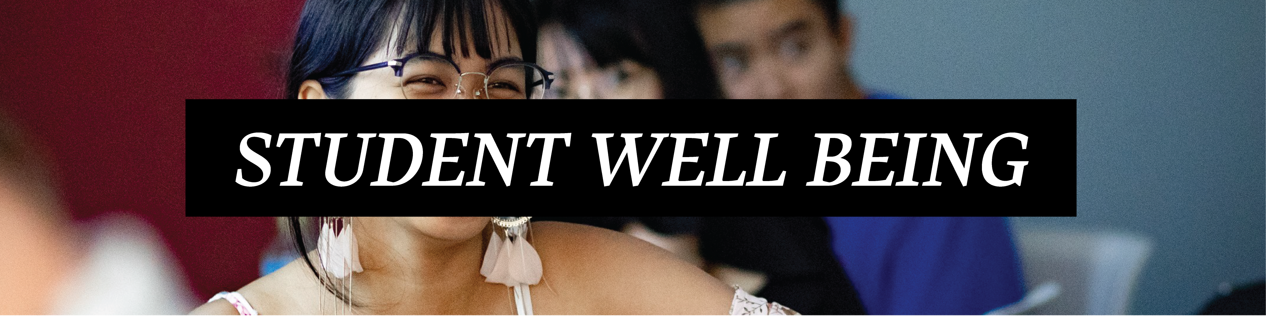 student well being banner