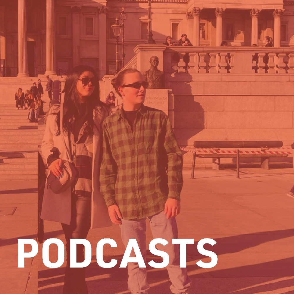 podcast button
